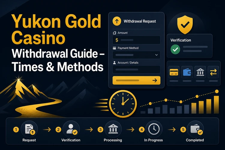 Yukon Gold Casino Withdrawal Guide - Times & Methods