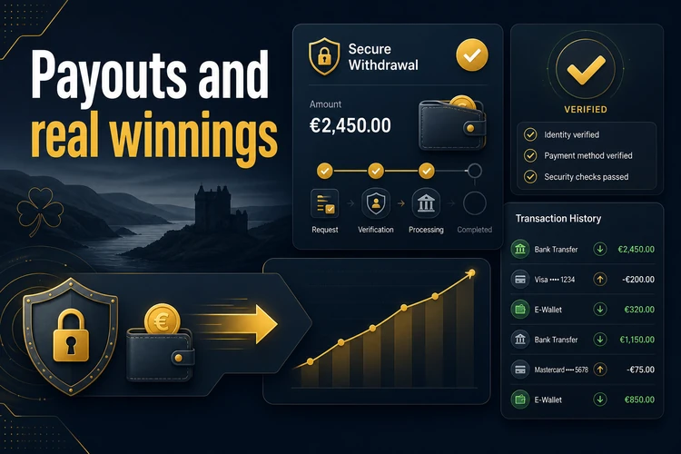 Payouts and real winnings